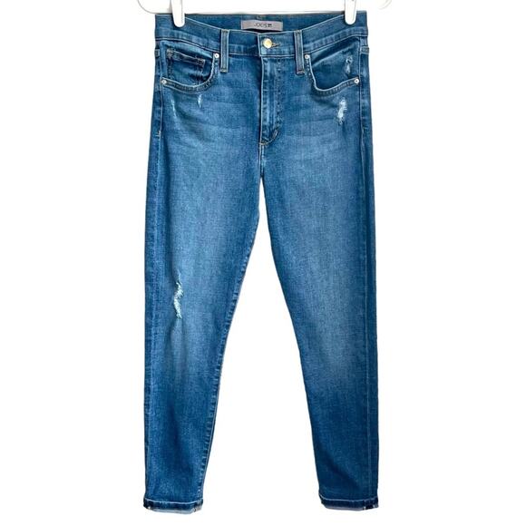 Joe’s High Rise Distressed Crop Denim Jeans in size 28 - Picture 1 of 12